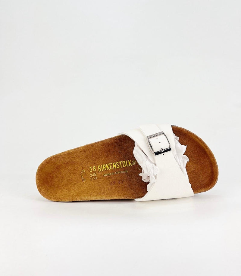 Birkenstocks Madrid White