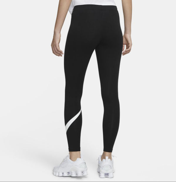 Nike Black Sportswear Swoosh Leggings