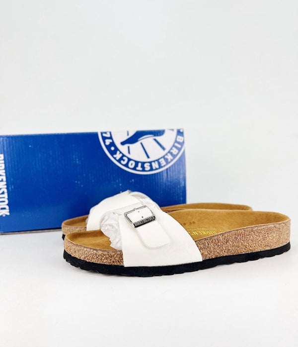 Birkenstocks Madrid White