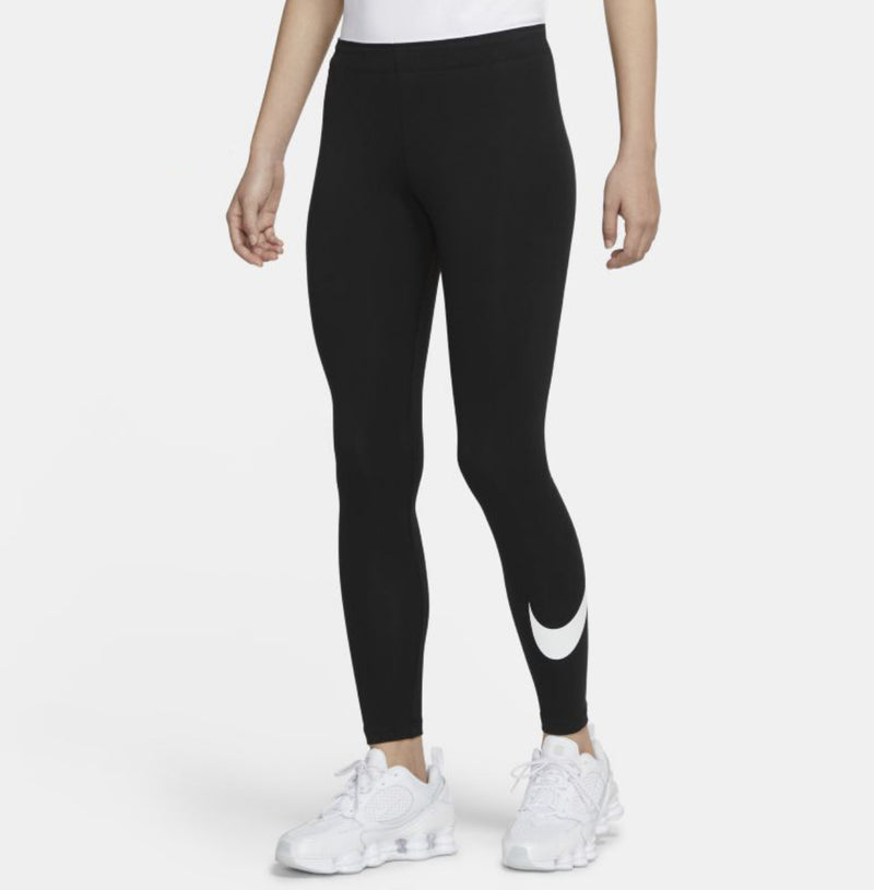 Nike Black Sportswear Swoosh Leggings