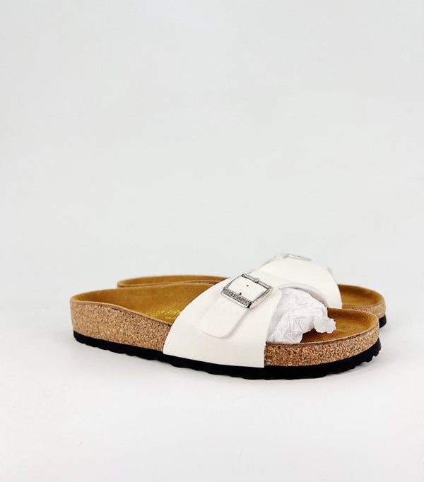 Birkenstocks Madrid White