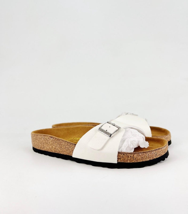 Birkenstocks Madrid White