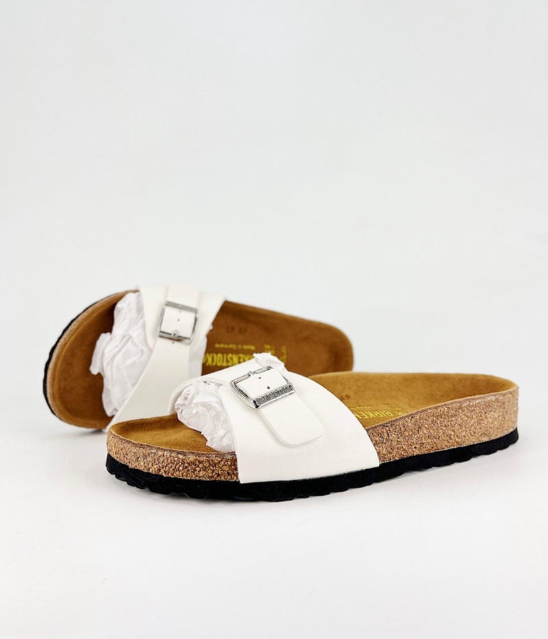 Birkenstocks Madrid White