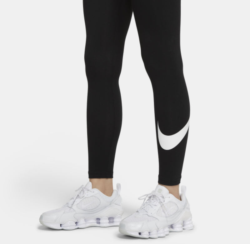 Nike Black Sportswear Swoosh Leggings
