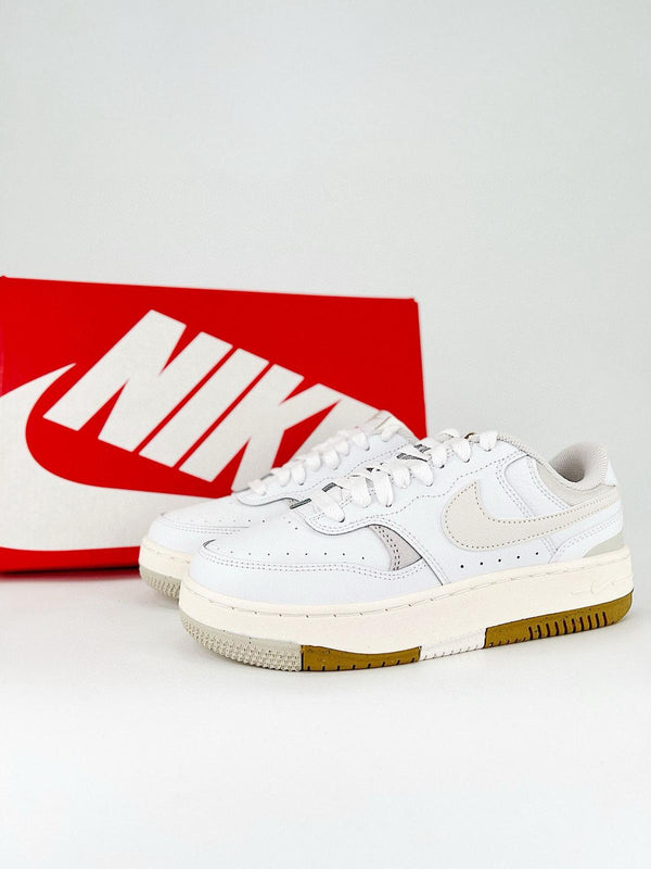 Nike Gamma Force Trainers - White and Light Bone